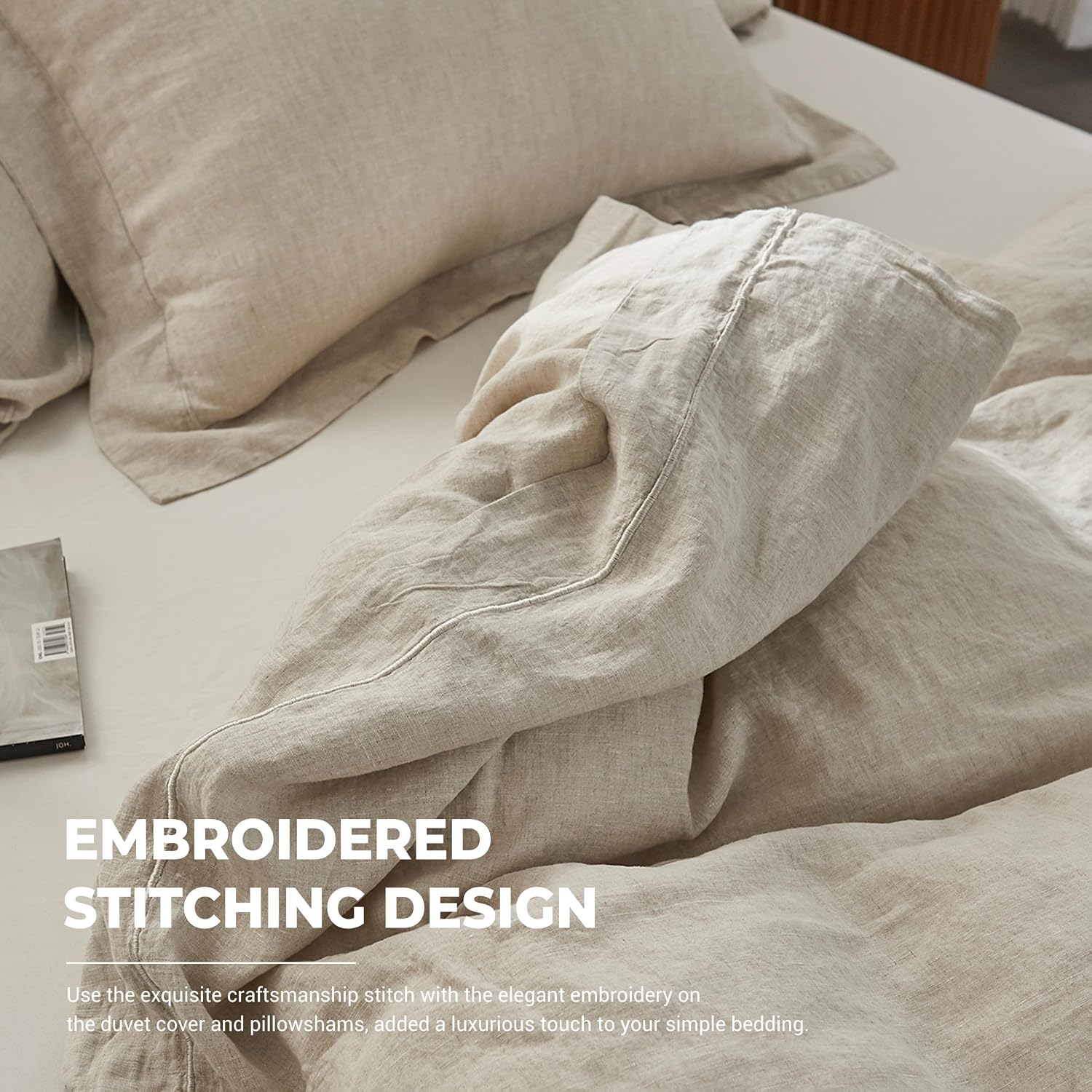 Conjunto de Capa de Edredom de - Linen Duvet Cover avaliação e preço