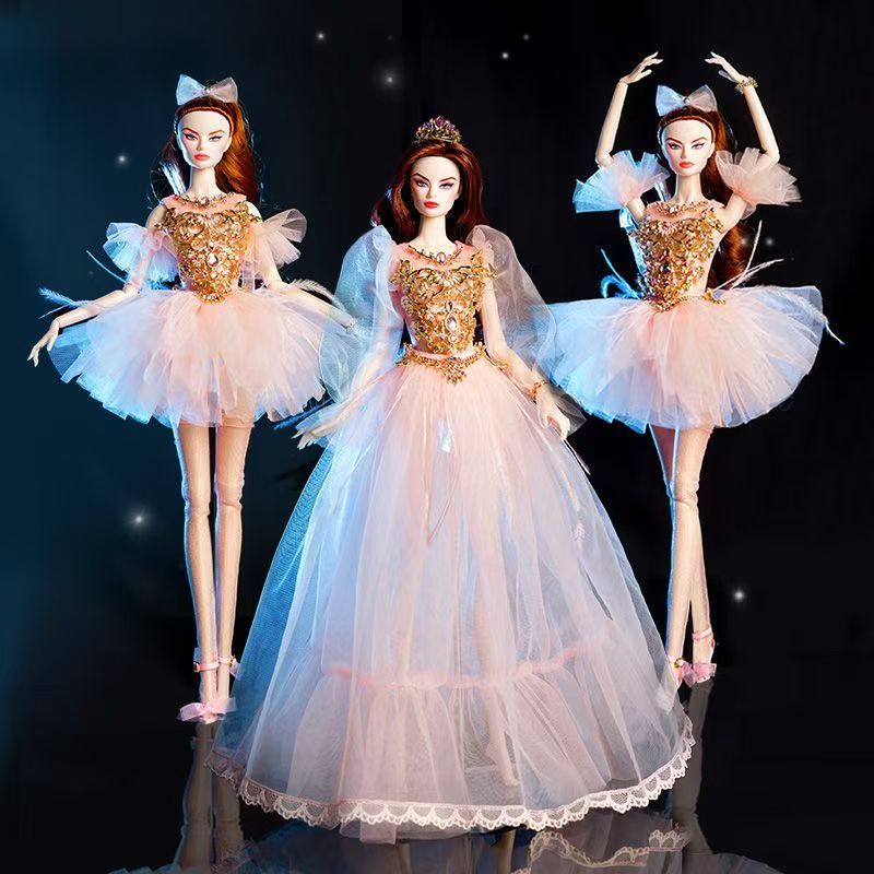 1/6 32cm fr supermodelo boneca - Luxury Lifestyle Dress avaliação e preço