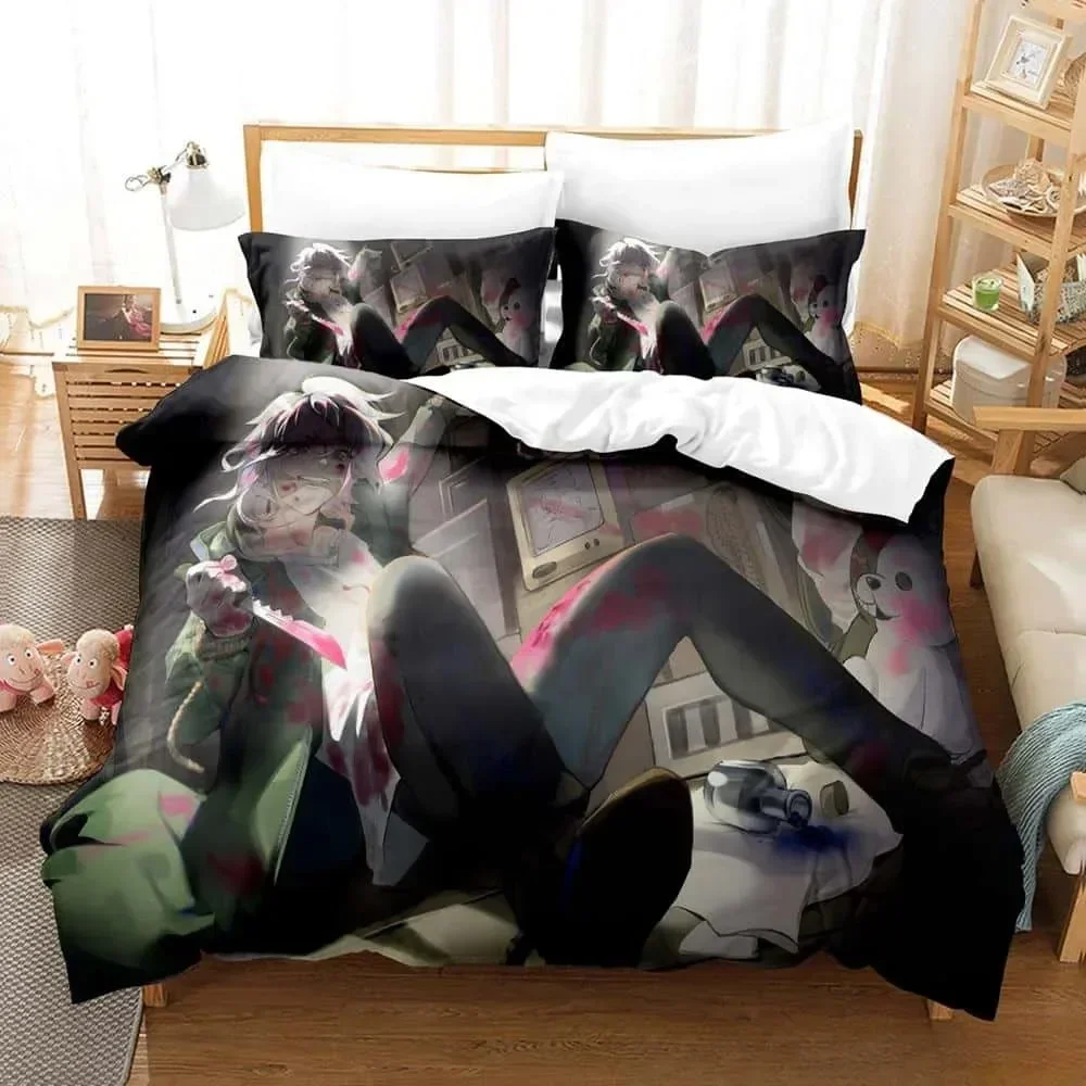 Conjunto de Cama 3D Danganronp - Linen Duvet Cover avaliação e preço